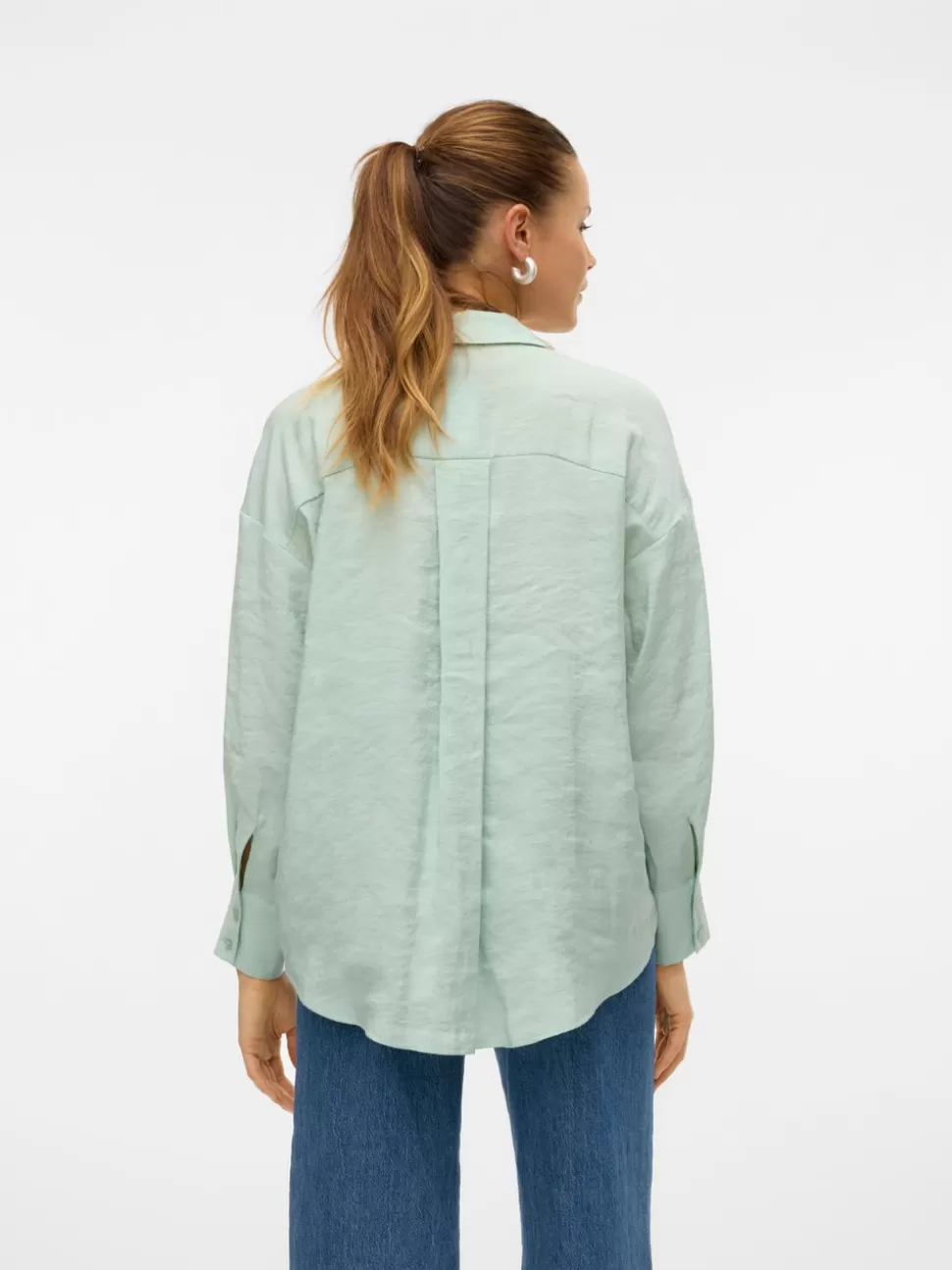Skjortor | Toppar^VERO MODA VMQUEENY Skjorta Silt Green