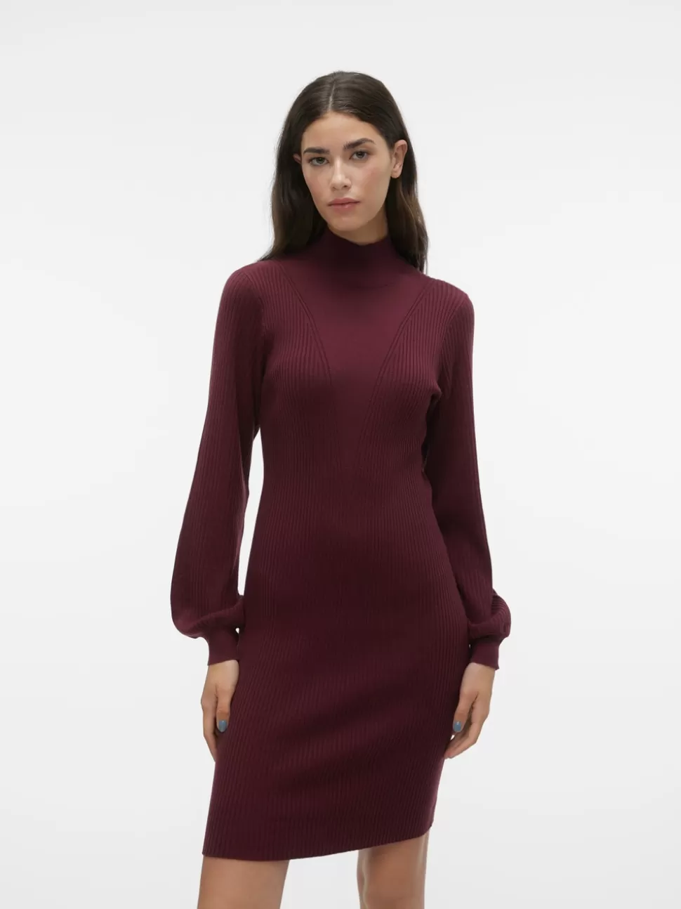 Klänningar^VERO MODA VMRAINA Lång Klänning Port Royale