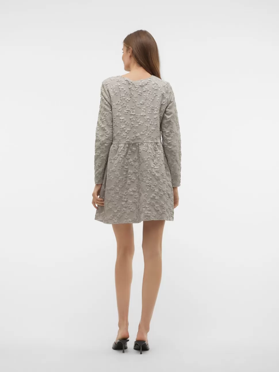 Klänningar^VERO MODA VMRASP Kort Klänning Moon Rock