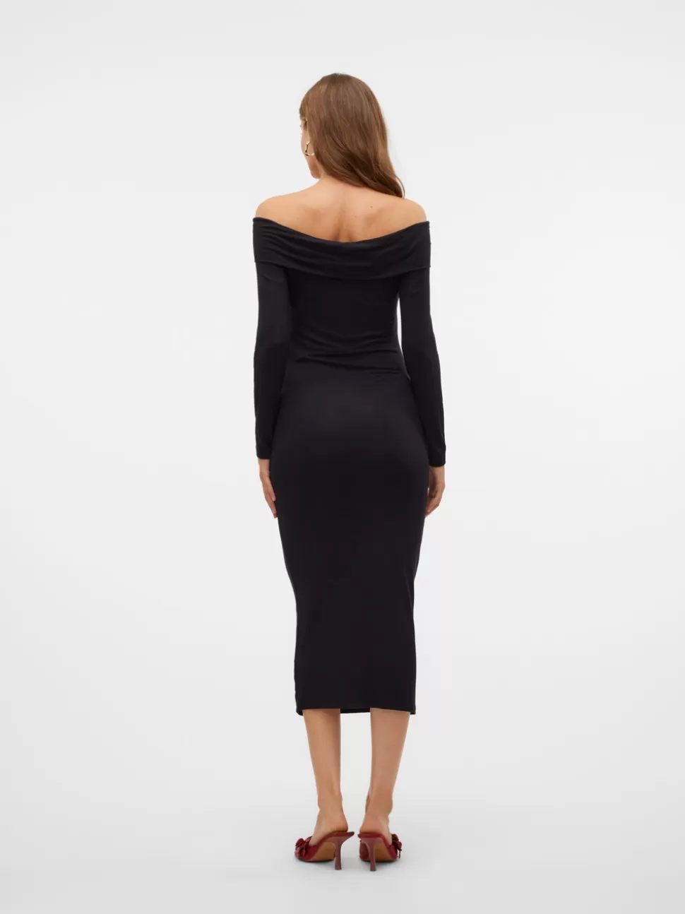 Klänningar^VERO MODA VMREGITZE Lång Klänning Black