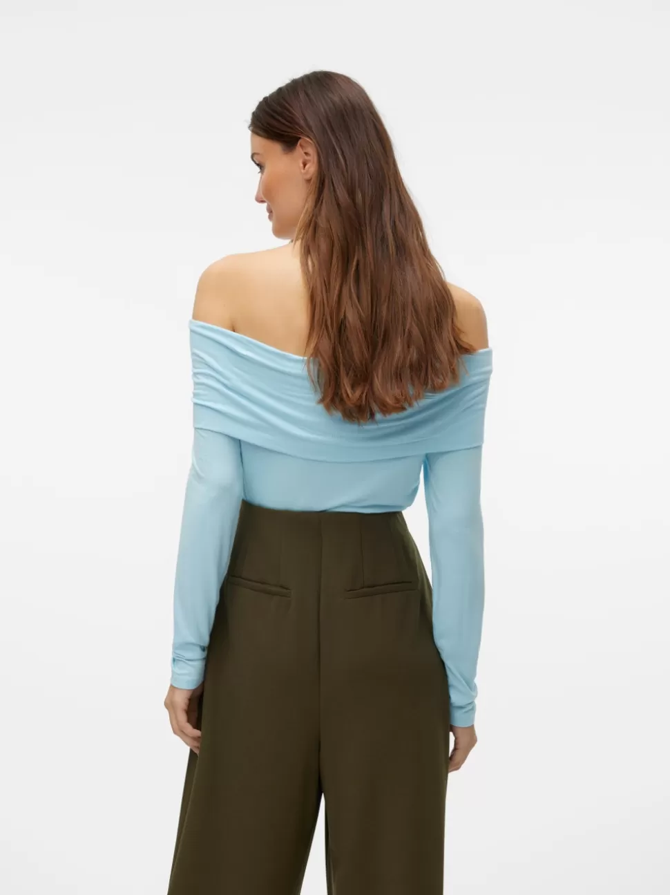 Toppar^VERO MODA VMREGITZE Topp Cool Blue