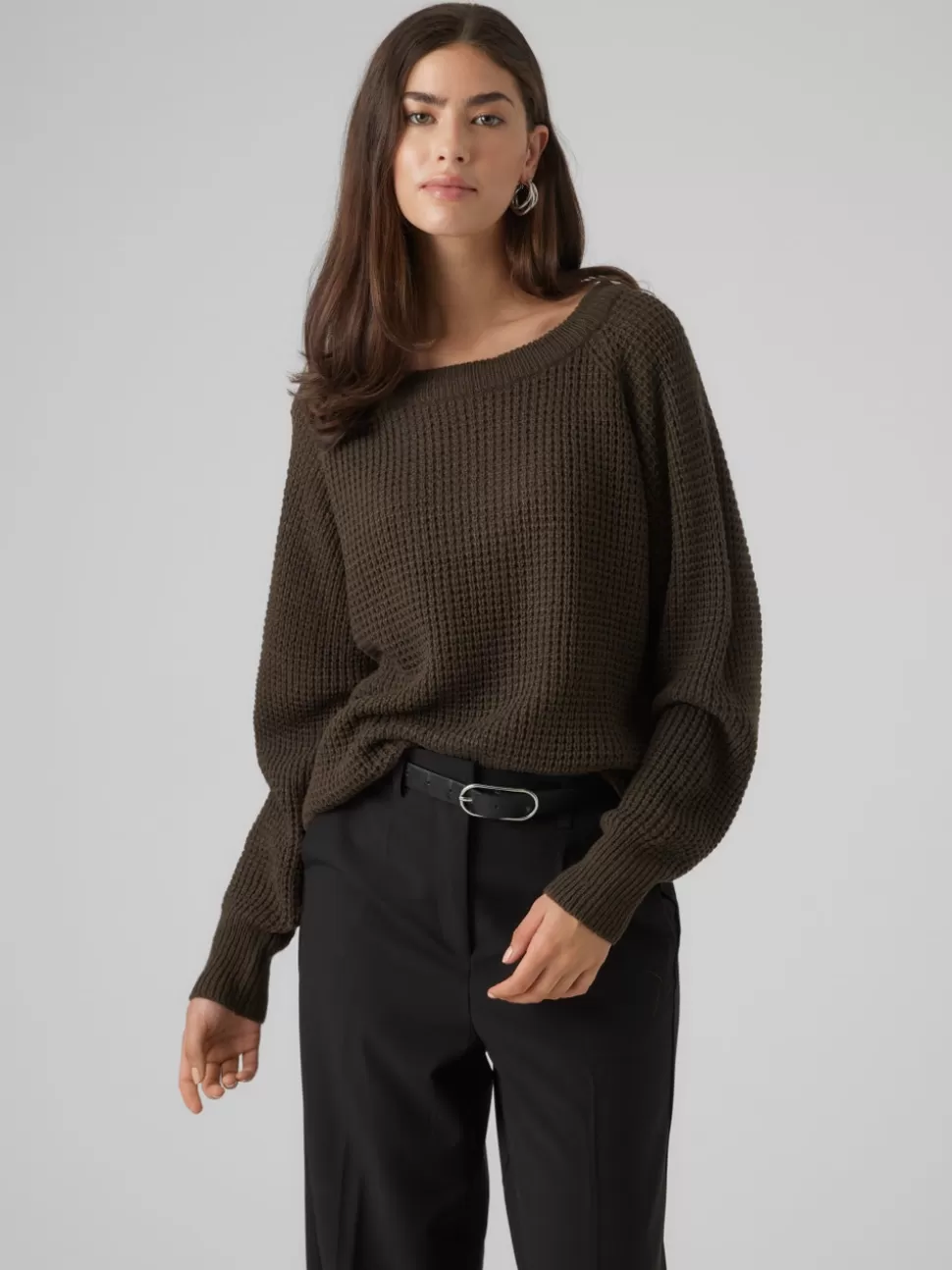 Stickat | Basics^VERO MODA VMRICIENEW Pullover Peat