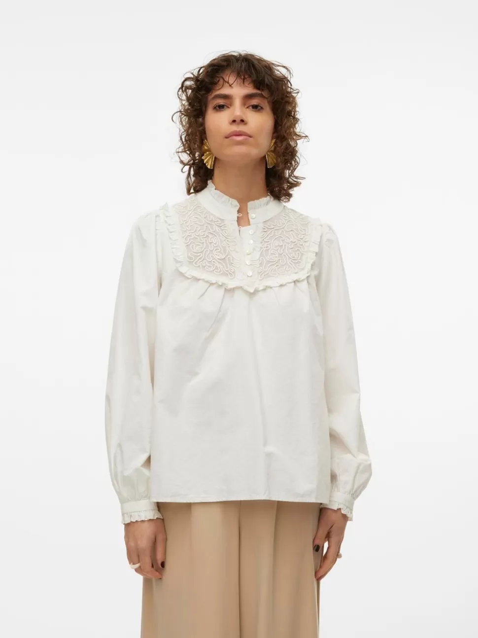 Toppar^VERO MODA VMRILLO Topp Bright White