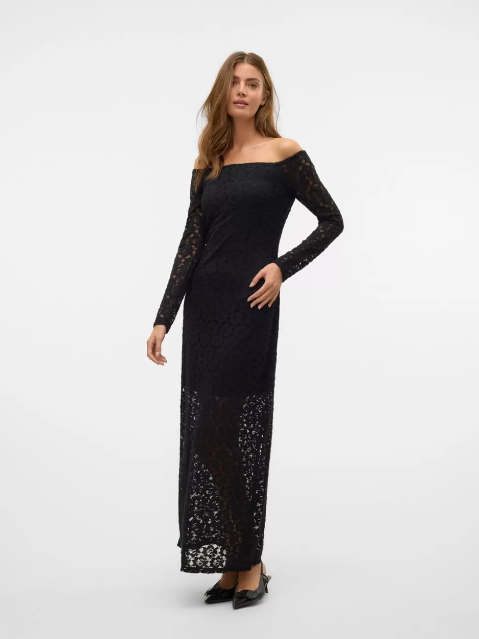 Klänningar | Festkläder^VERO MODA VMRIRI Lång Klänning Black
