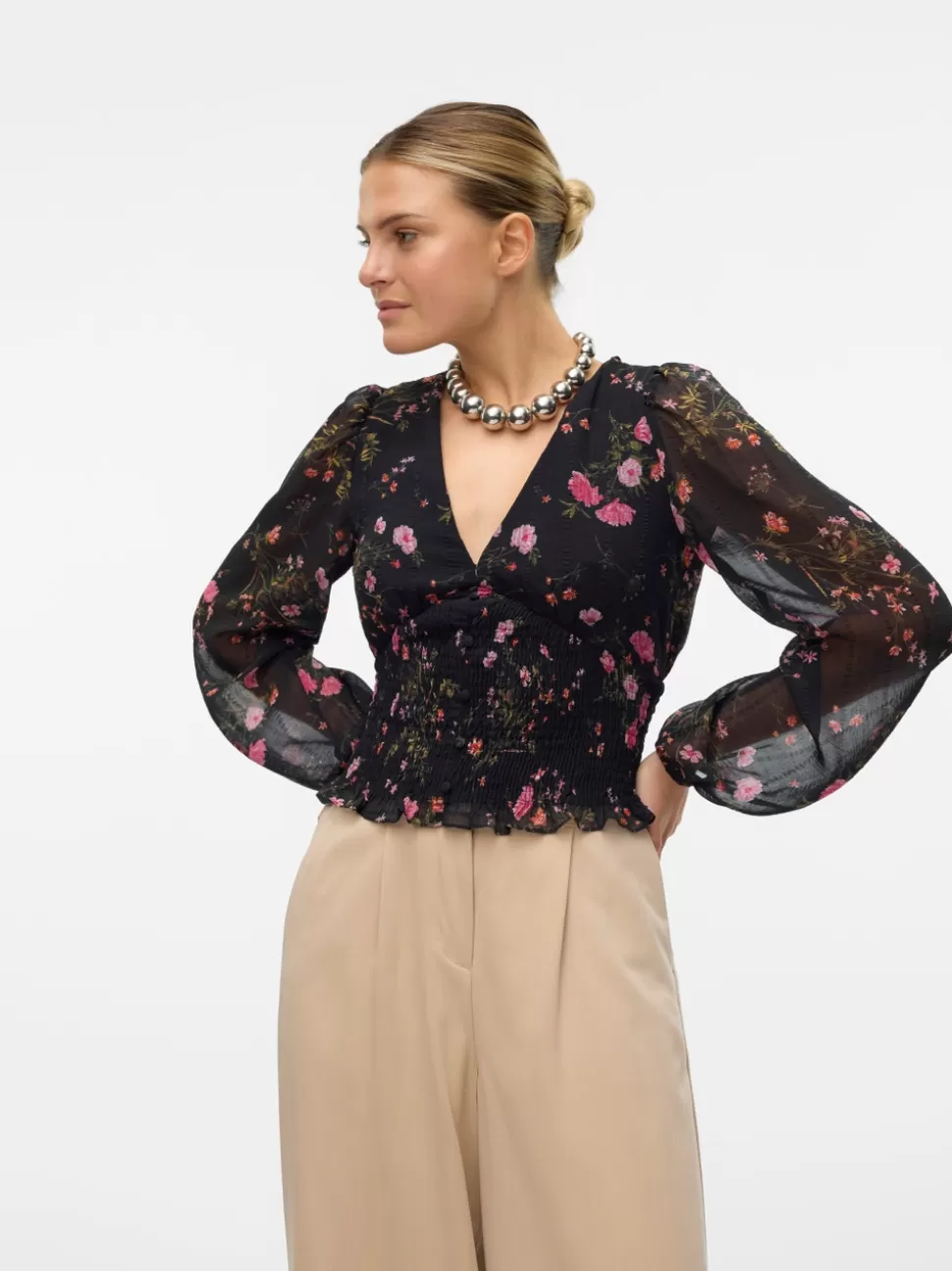 Toppar^VERO MODA VMROSA Topp Black