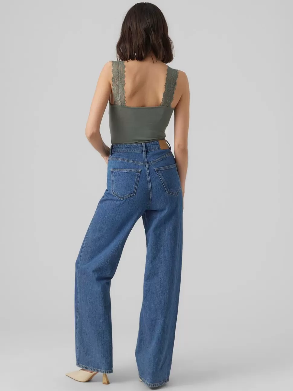 Toppar^VERO MODA VMROSA Topp Laurel Wreath