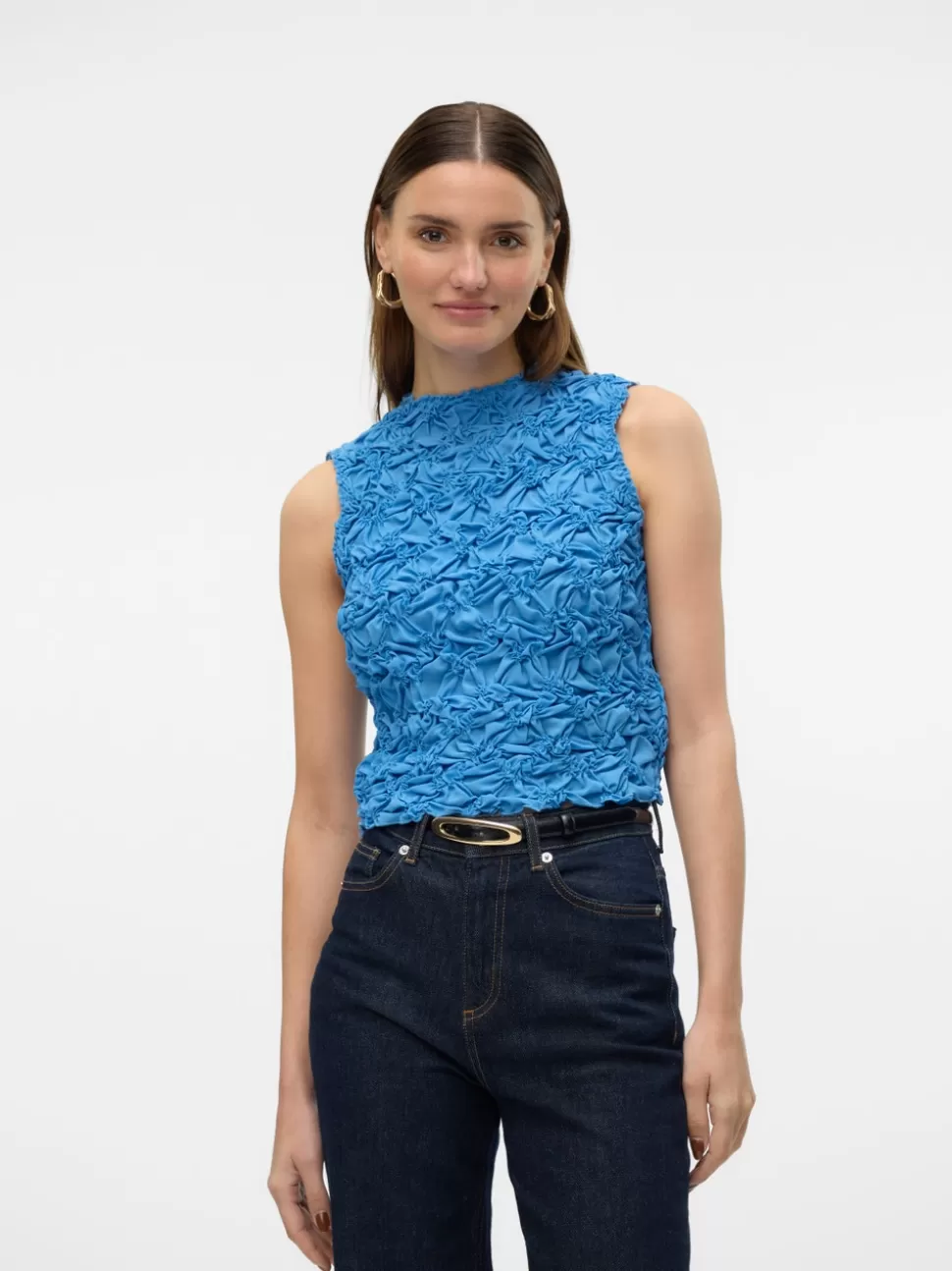 Festkläder | Toppar^VERO MODA VMROSE Topp Blue Jasper