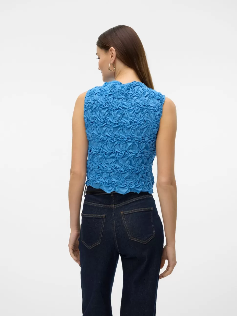 Festkläder | Toppar^VERO MODA VMROSE Topp Blue Jasper