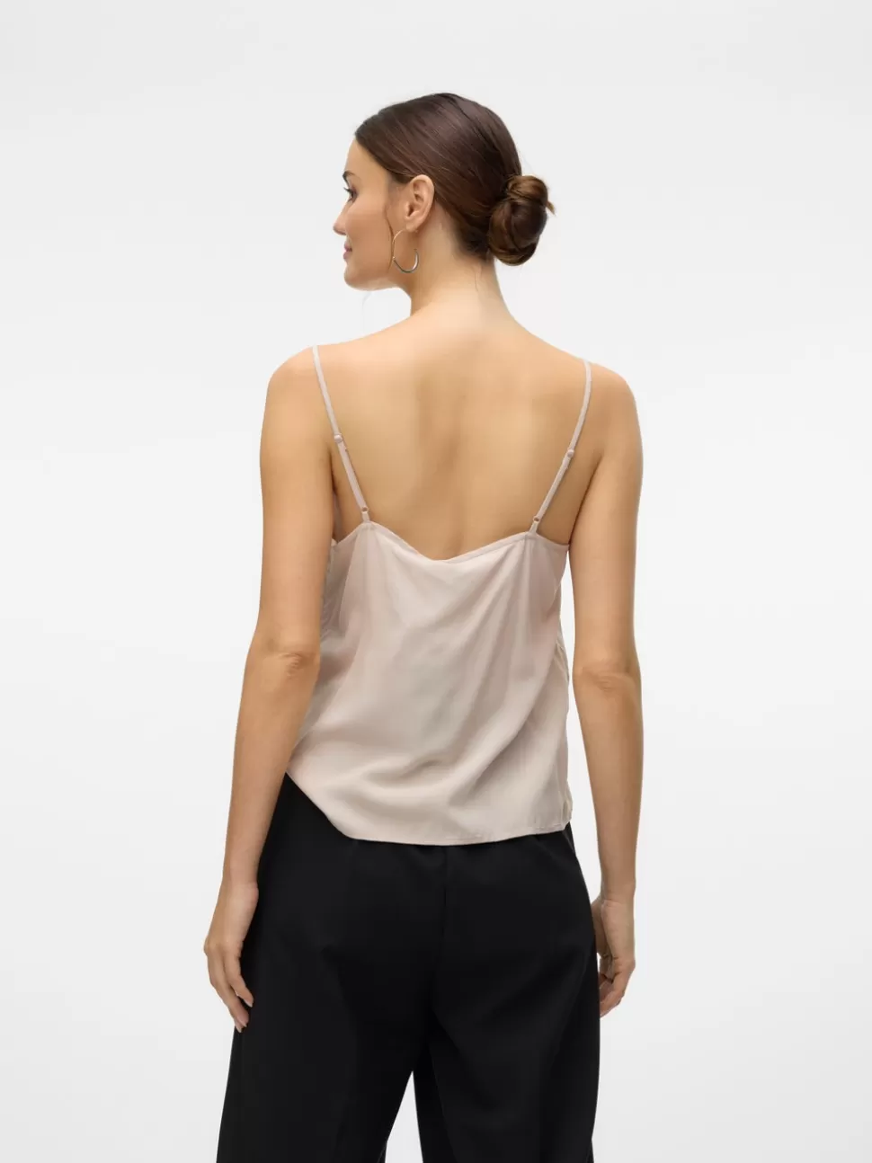 Toppar^VERO MODA VMRUSK Topp Silver Lining