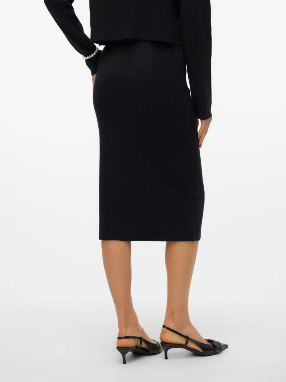 Kjolar^VERO MODA VMSABA Lång Kjol Black