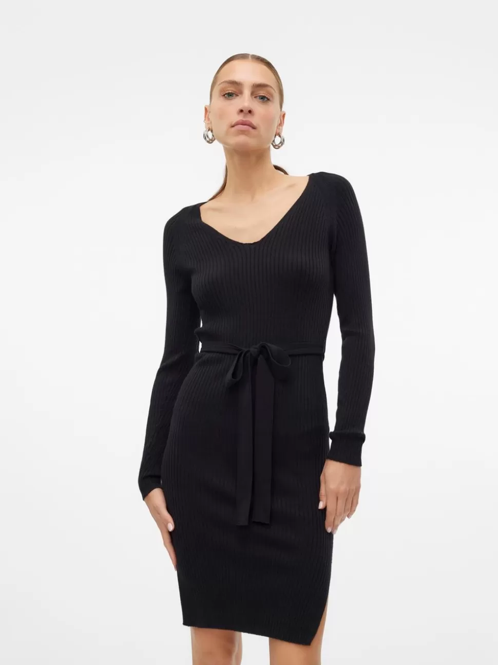 Klänningar^VERO MODA VMSABA Midiklänning Black