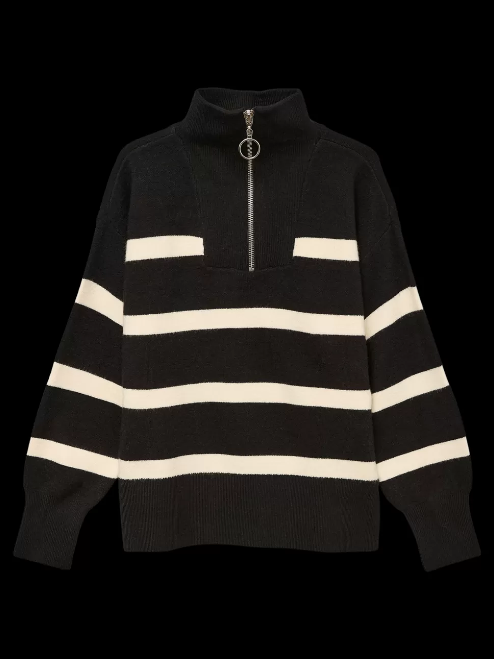 Toppar | Stickat^VERO MODA VMSABA Pullover Black