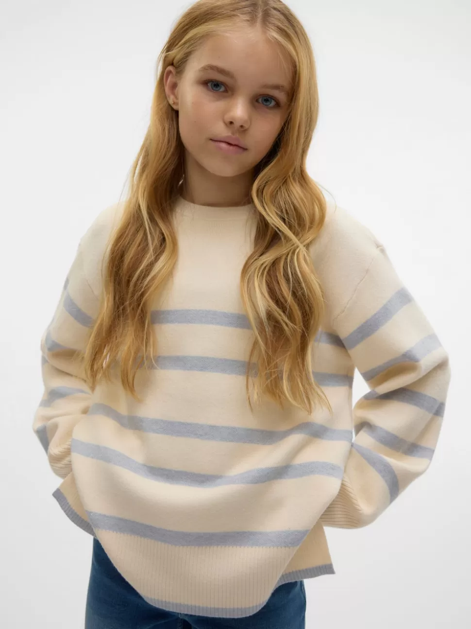 Toppar | Stickat^VERO MODA VMSABA Pullover Birch
