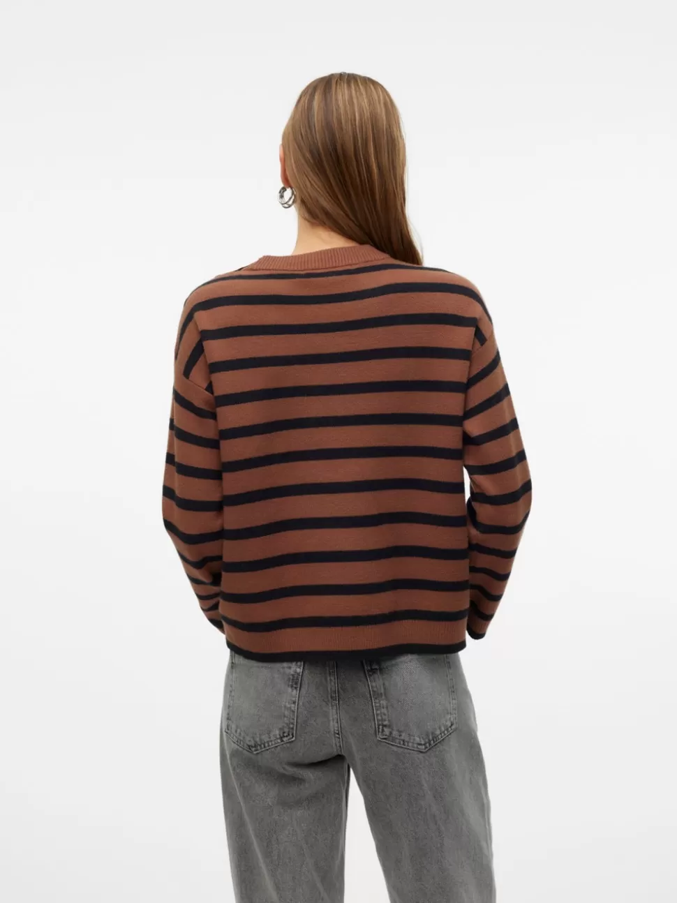 Stickat^VERO MODA VMSABA Pullover Pinecone