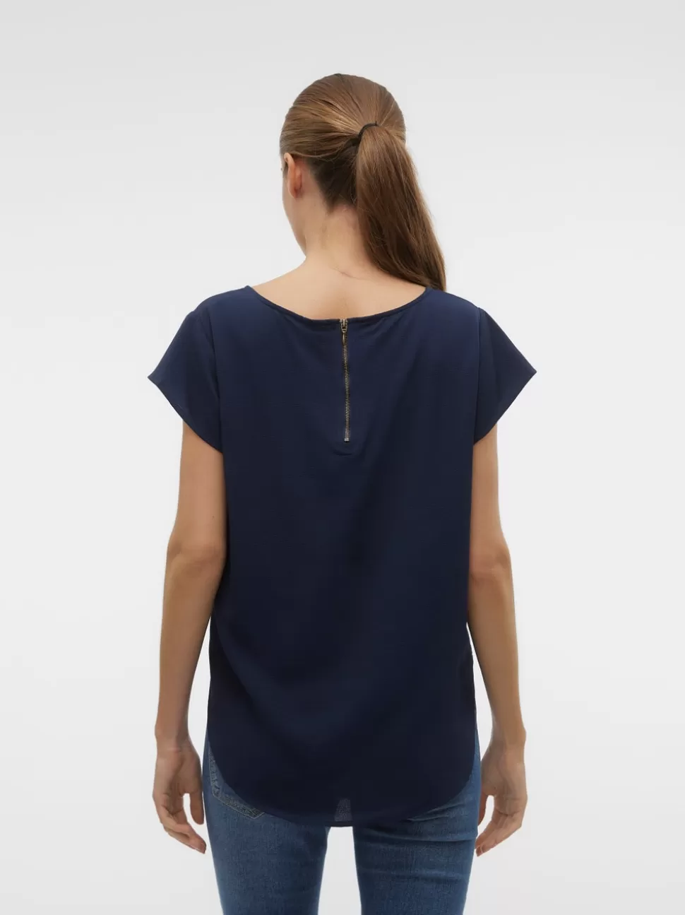 Toppar^VERO MODA VMSAKI Topp Navy Blazer