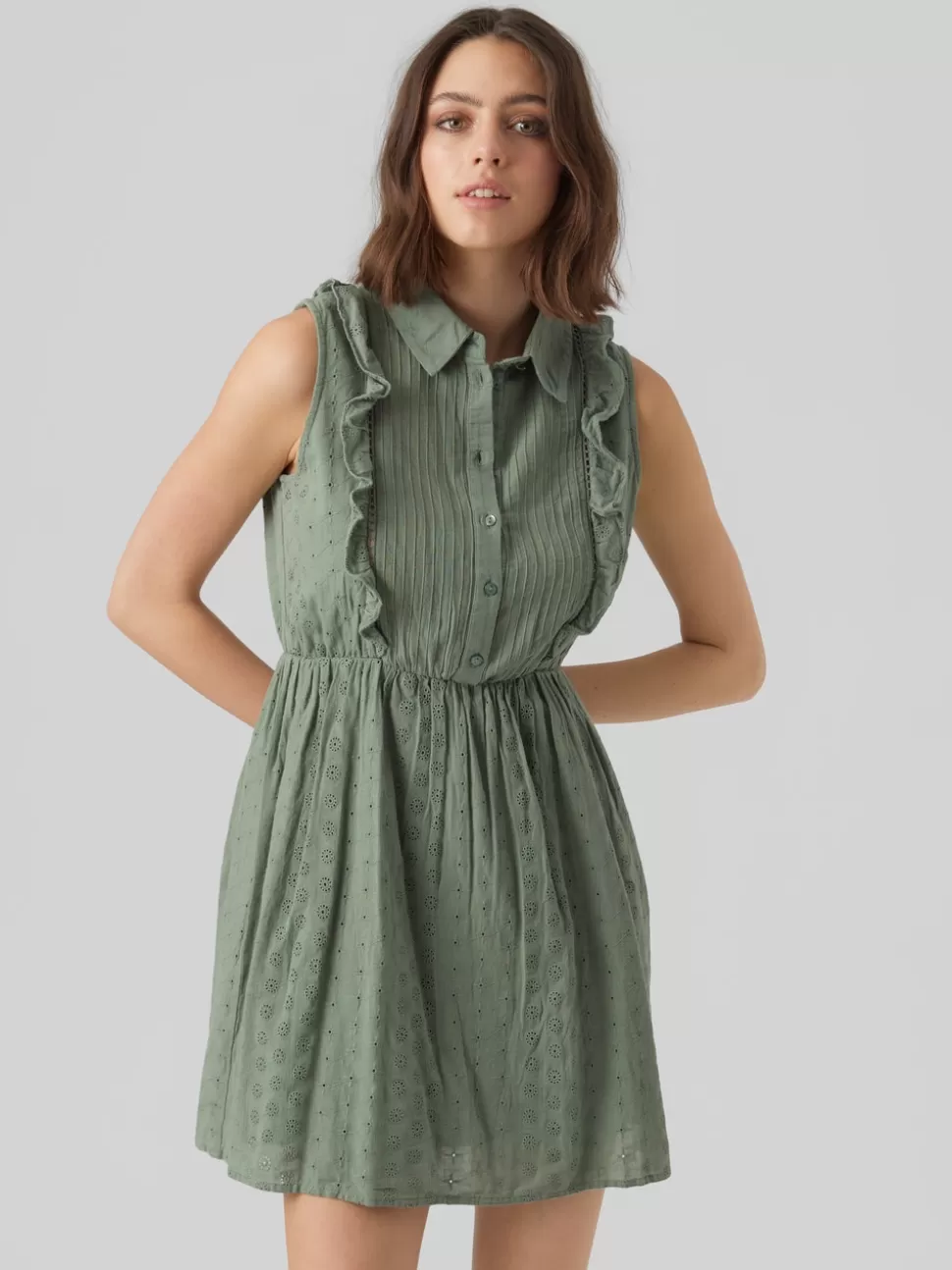 Klänningar^VERO MODA VMSALLY Kort Klänning Laurel Wreath