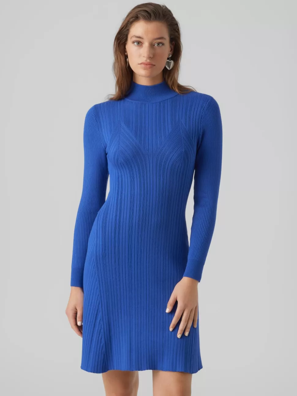 Klänningar^VERO MODA VMSALLY Midiklänning Beaucoup Blue