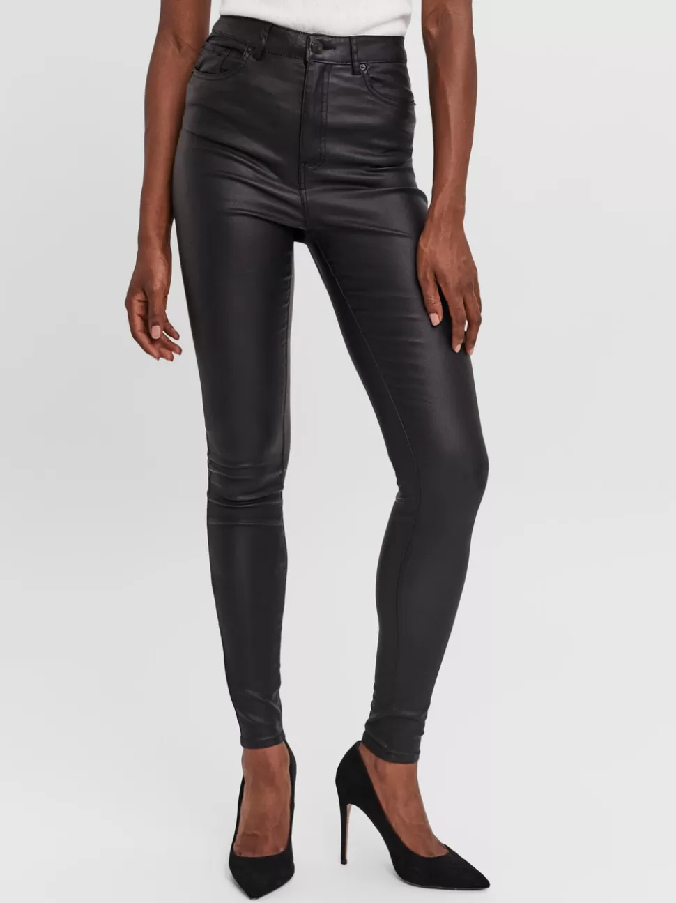 Festkläder | Byxor^VERO MODA VMSANDRA Extra Hög Midja Byxor Black