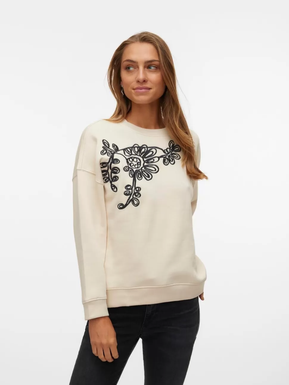 Sweatshirts | Hemmakläder^VERO MODA VMSELMA Sweatshirt Birch