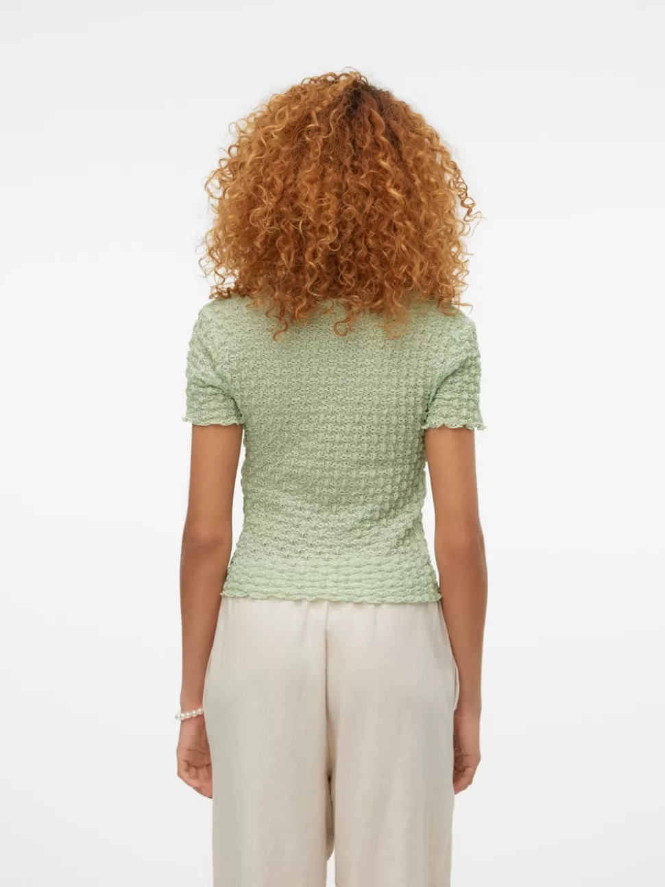 Toppar | Basics^VERO MODA VMSHELBY Topp Smoke Green