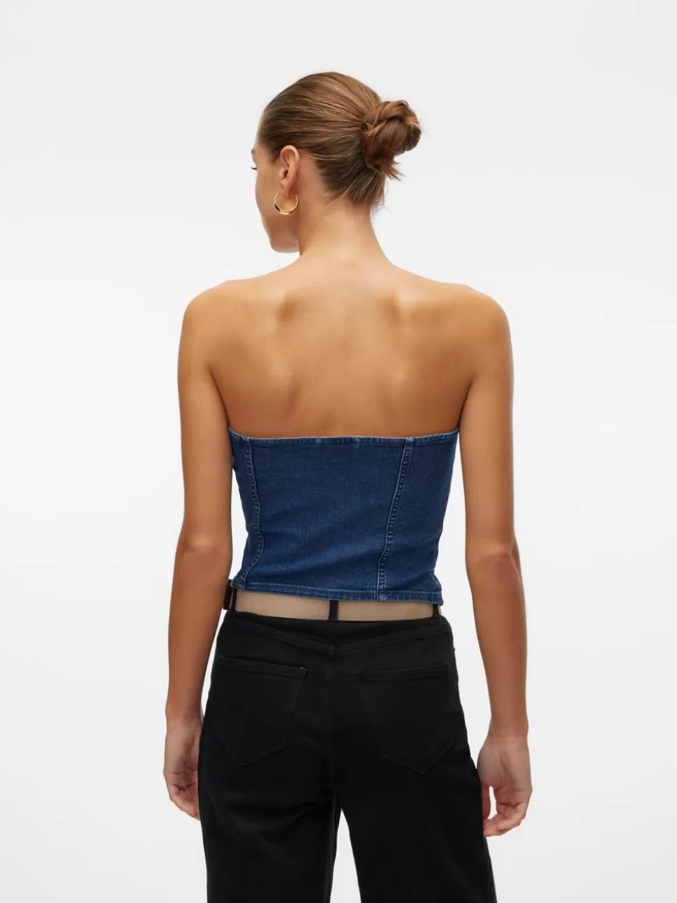 Festkläder | Toppar^VERO MODA VMSHERIDAN Topp Dark Blue Denim