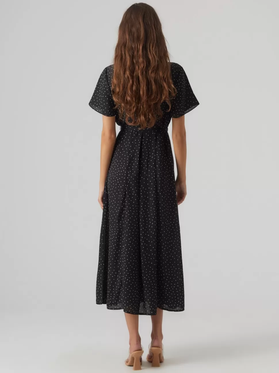 Klänningar^VERO MODA VMSIDRA Lång Klänning Black