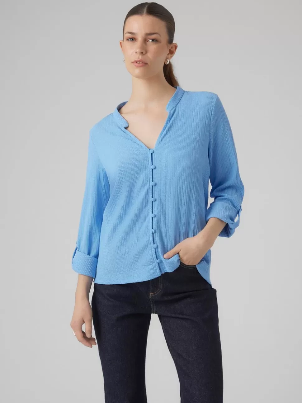 Skjortor | Toppar^VERO MODA VMSIE Skjorta Little Boy Blue
