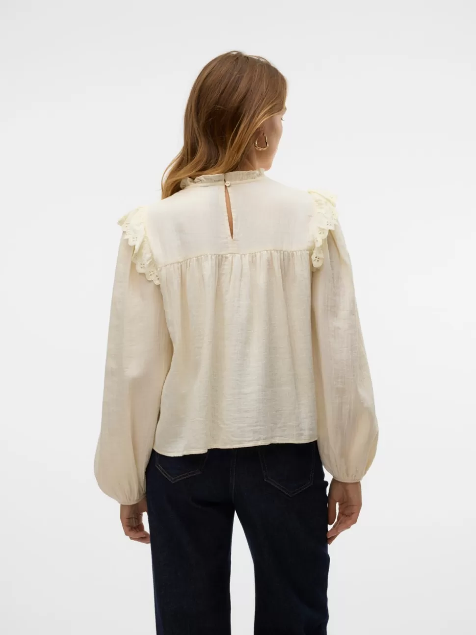 Toppar^VERO MODA VMSILJA Topp Birch