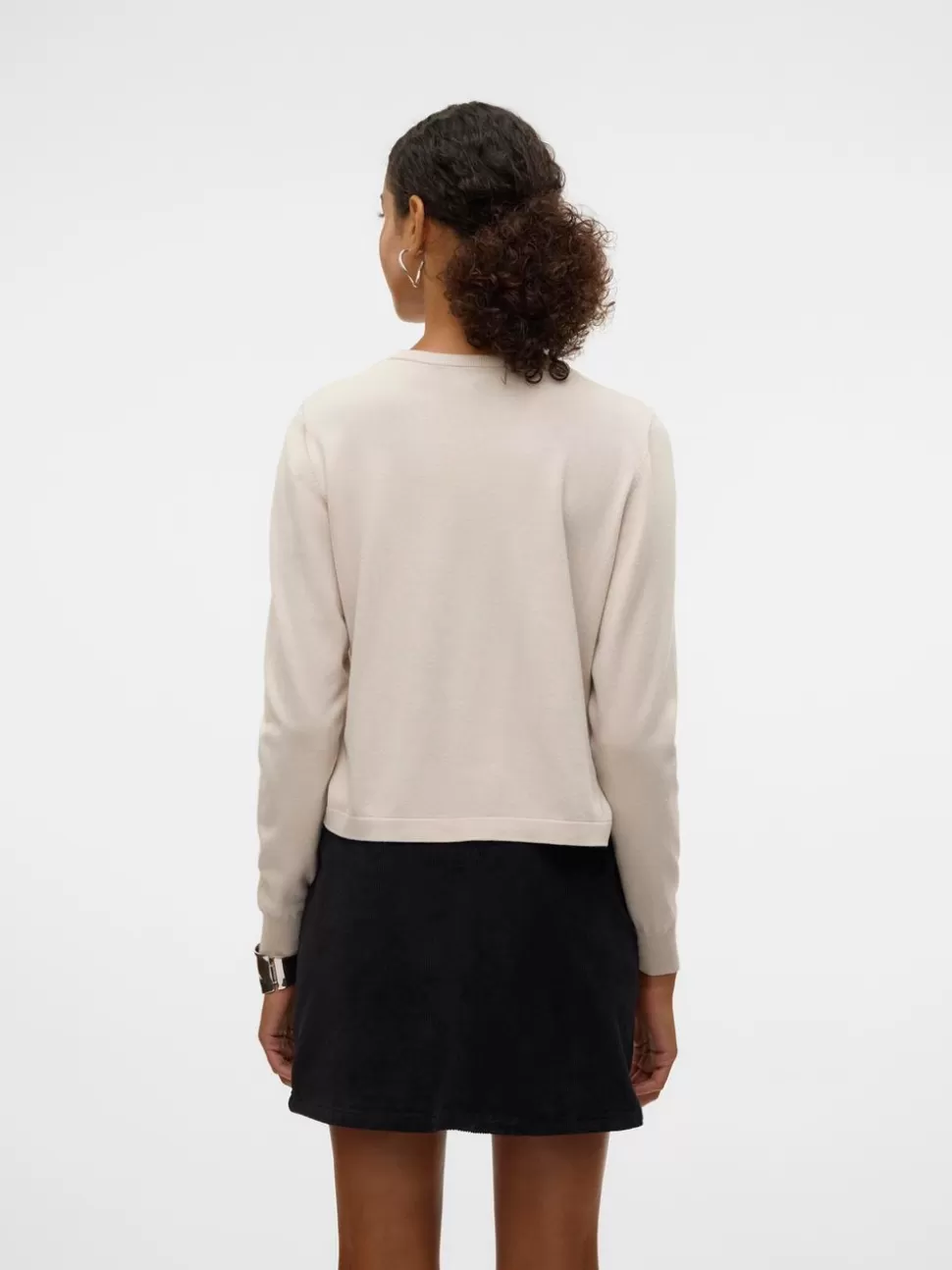 Stickat | Toppar^VERO MODA VMSILJE Pullover Moonbeam