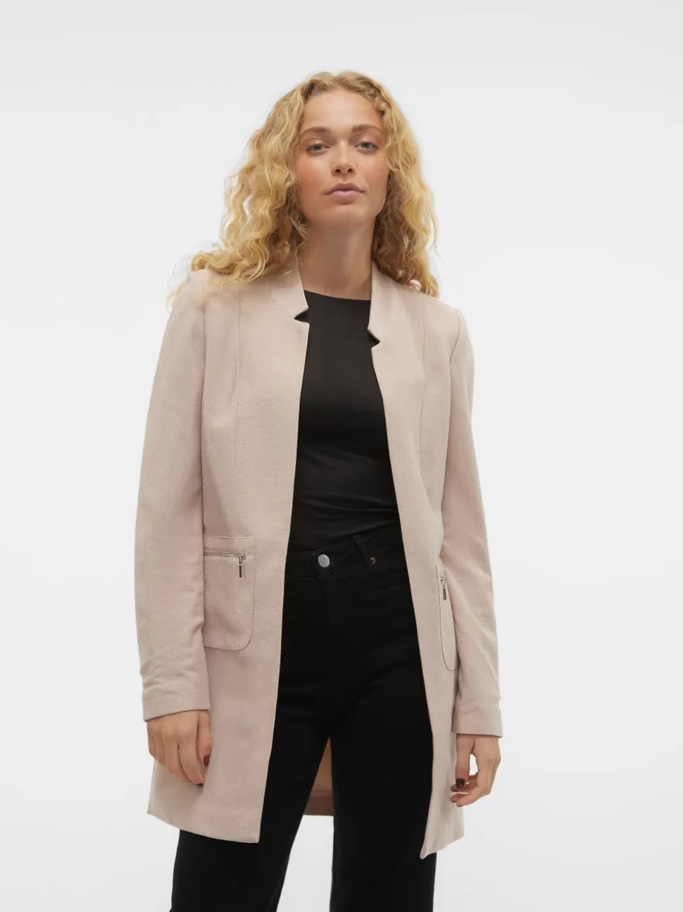Kavajer^VERO MODA VMSILLE Kavaj Misty Rose