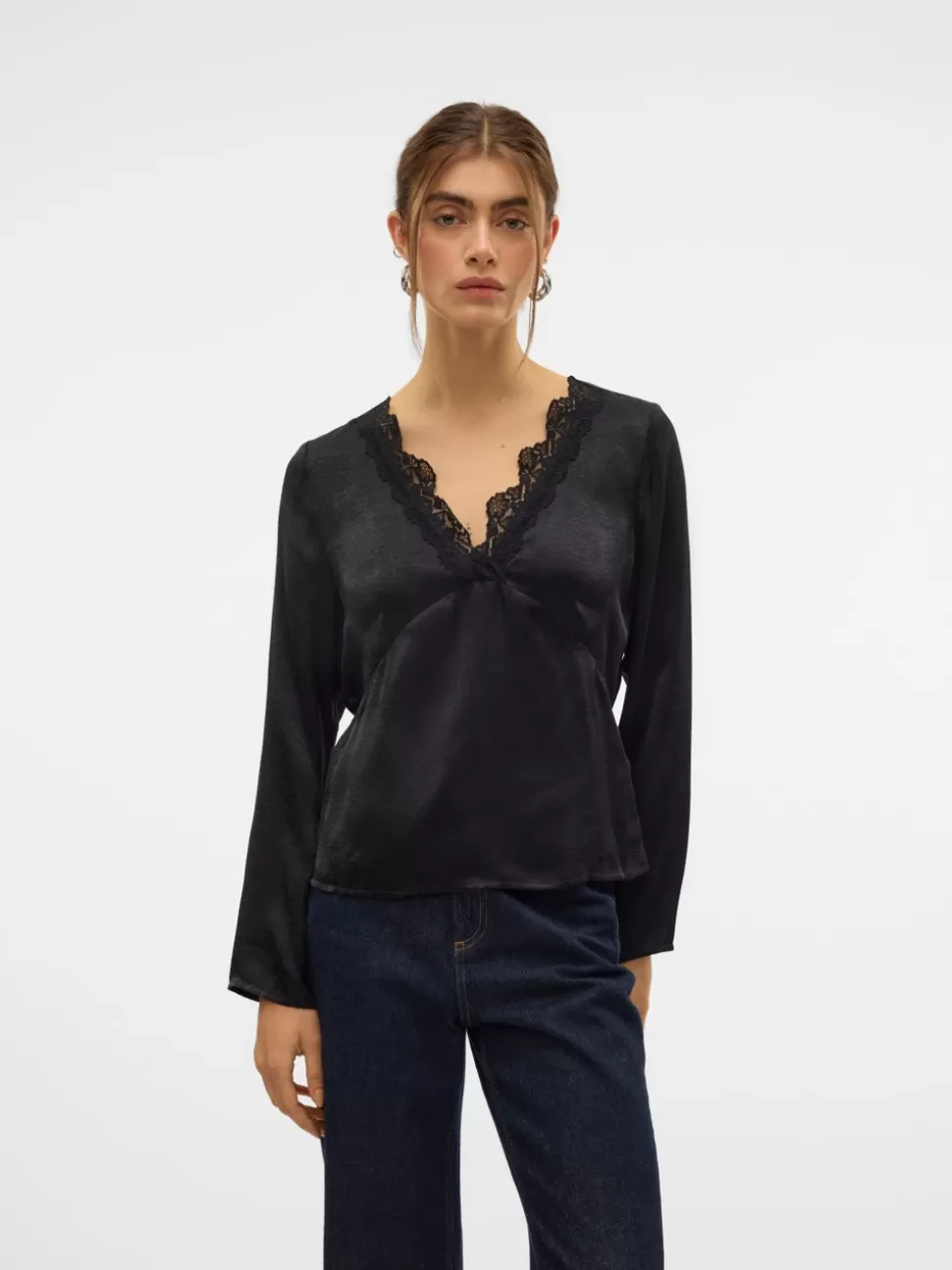 Festkläder | Toppar^VERO MODA VMSILLE Topp Black