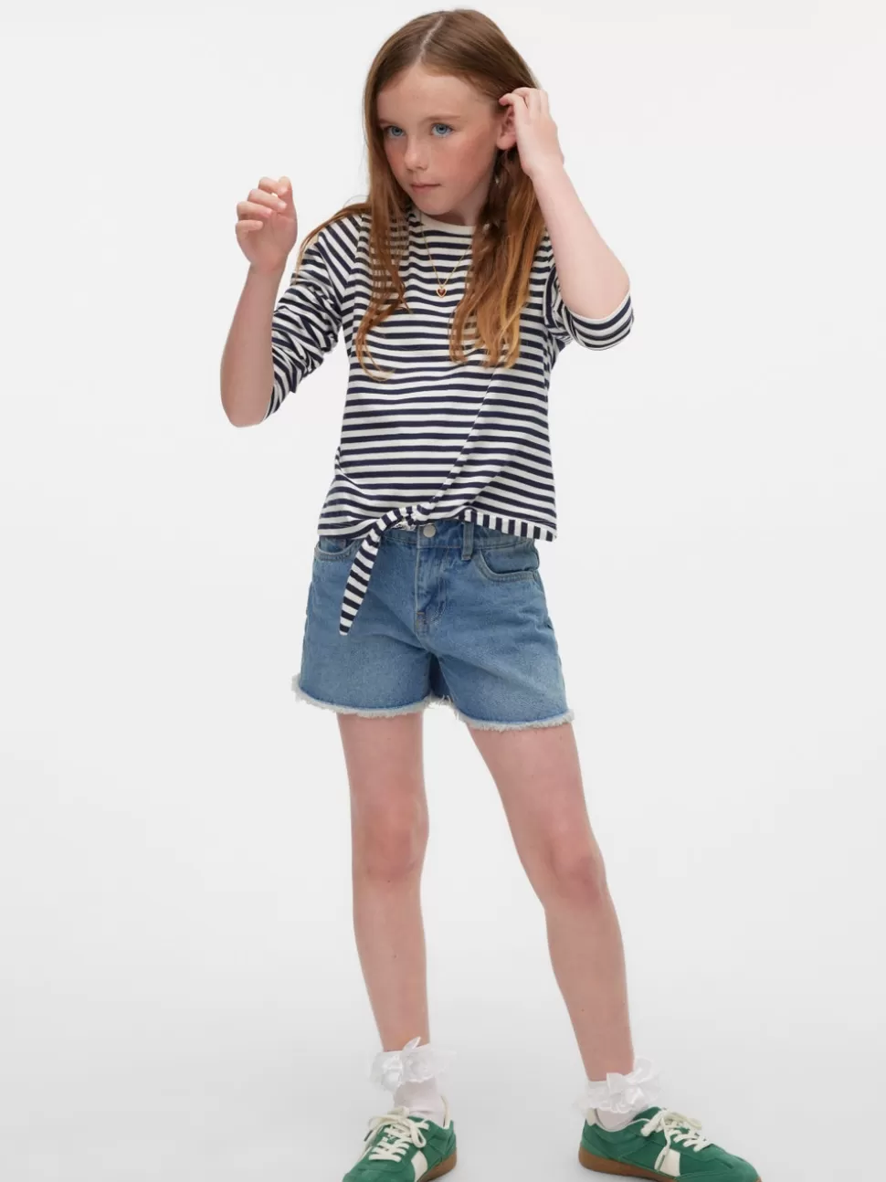 Toppar | Toppar^VERO MODA VMSILLEALMA T-shirt Navy Blazer
