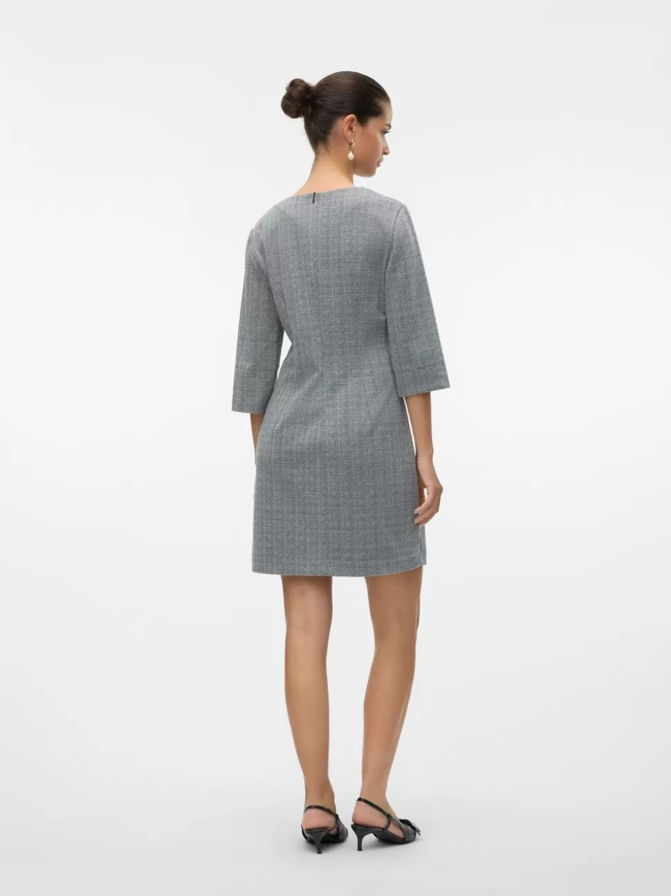 Klänningar^VERO MODA VMSILVA Kort Klänning Black