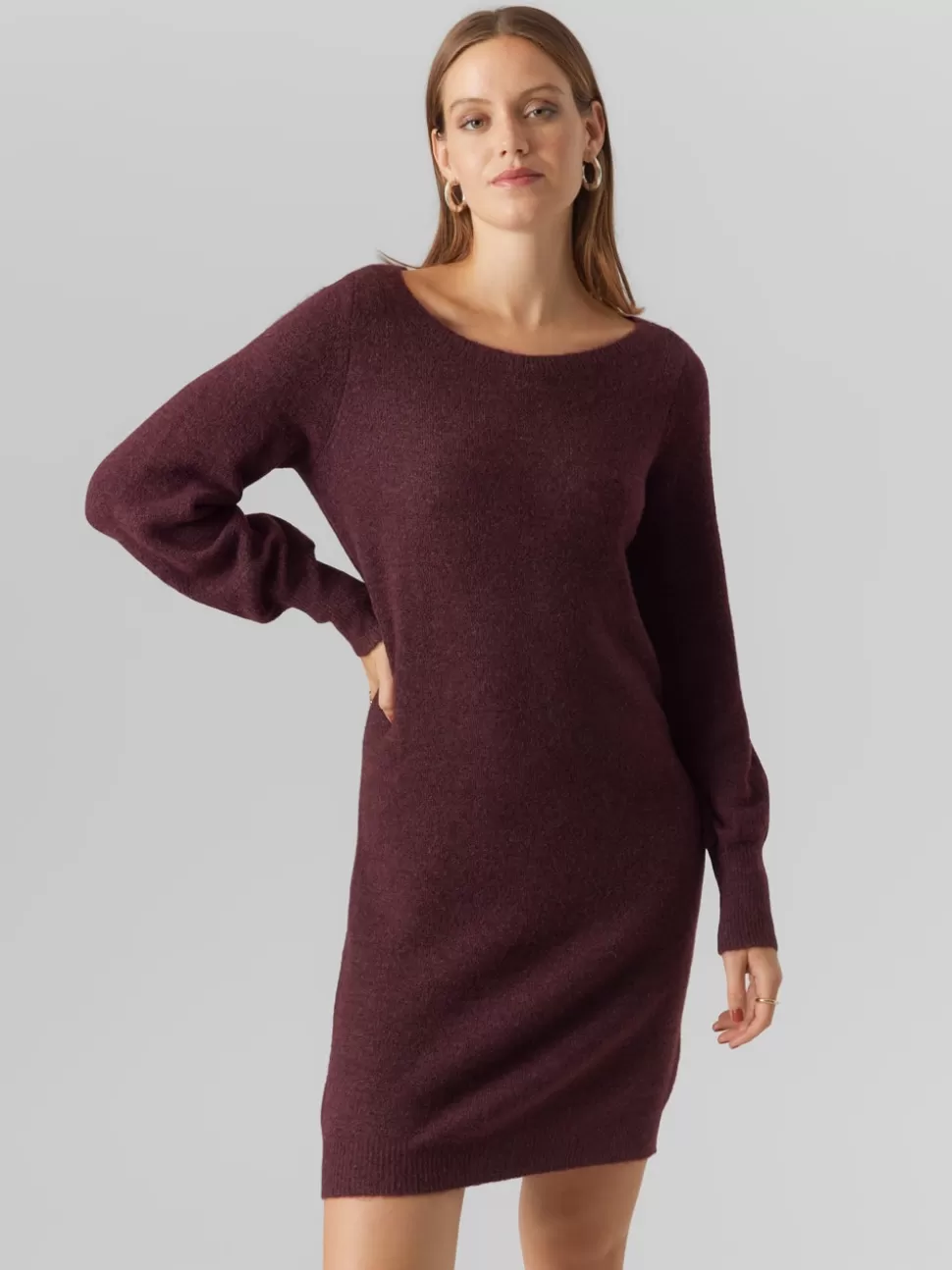 Klänningar^VERO MODA VMSIMONE Kort Klänning Winetasting