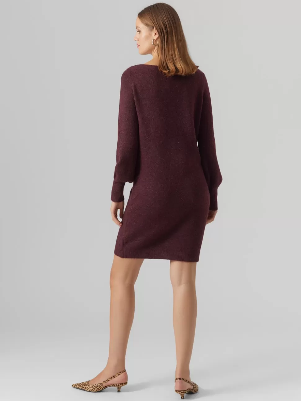 Klänningar^VERO MODA VMSIMONE Kort Klänning Winetasting