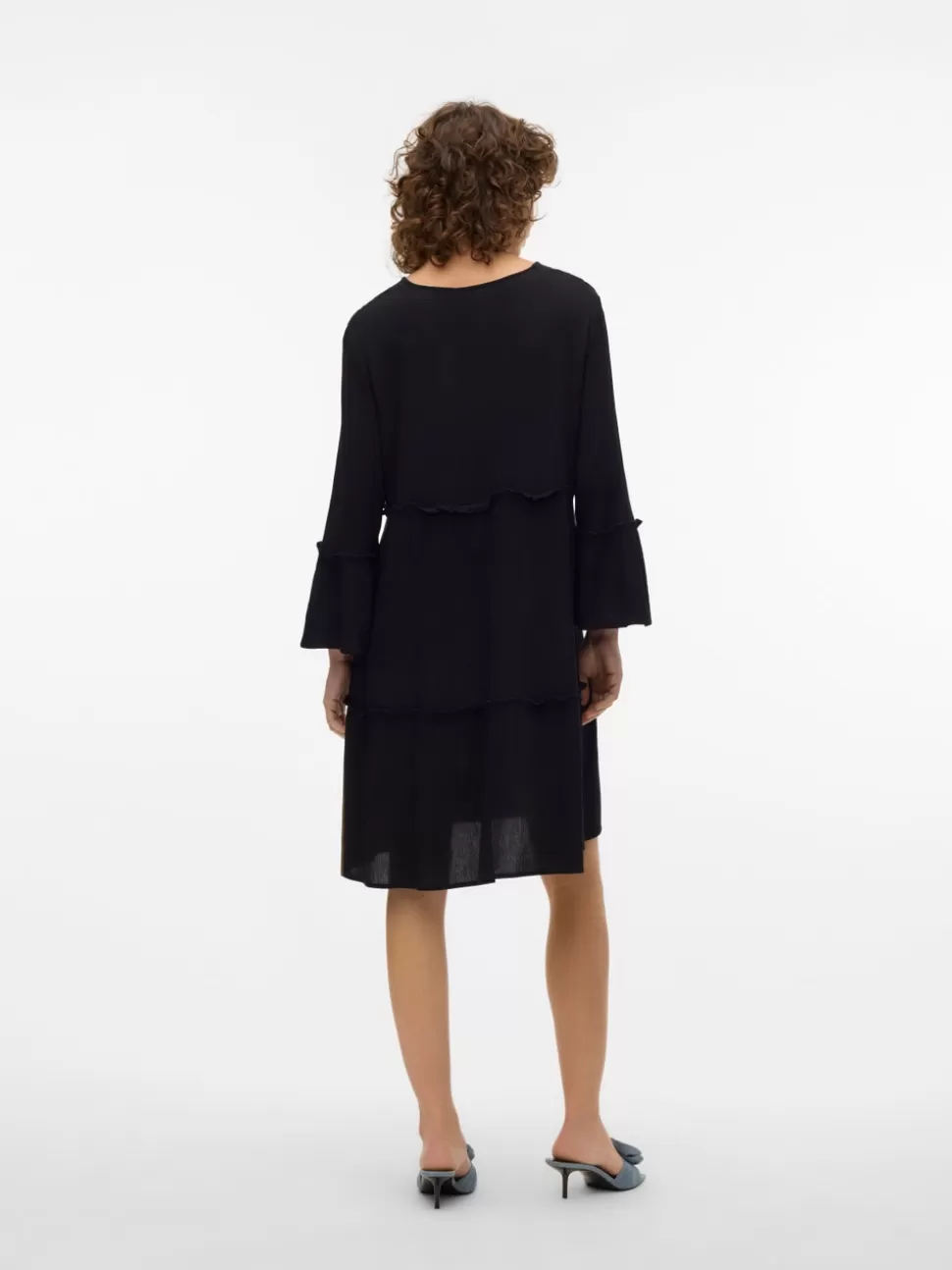 Klänningar^VERO MODA VMSINA Kort Klänning Black