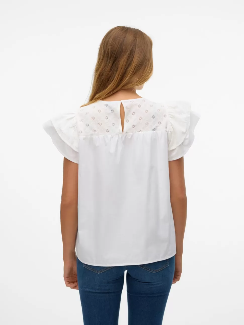 Toppar^VERO MODA VMSINNA Topp Bright White