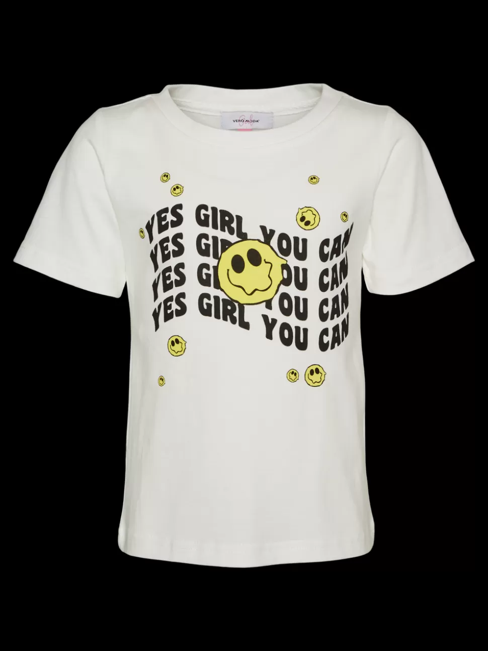 Toppar | Toppar^VERO MODA VMSMILE T-shirt Snow White