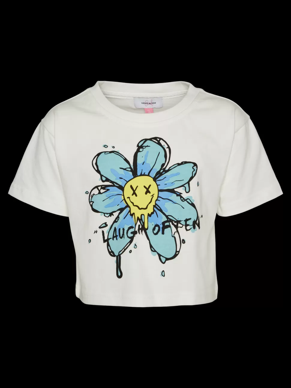 Toppar | Toppar^VERO MODA VMSMILE T-shirt Snow White