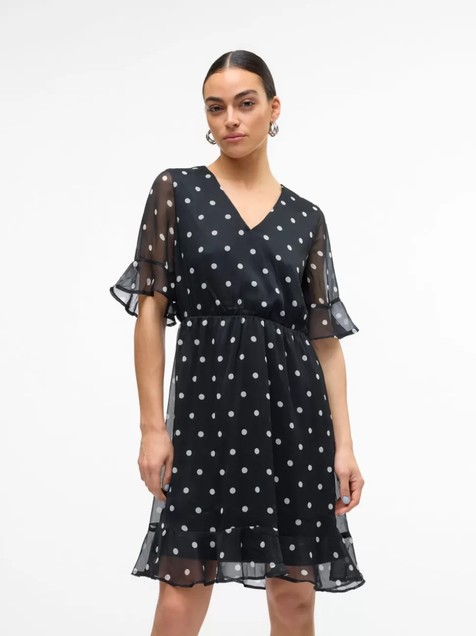 Klänningar^VERO MODA VMSMILLA Kort Klänning Black