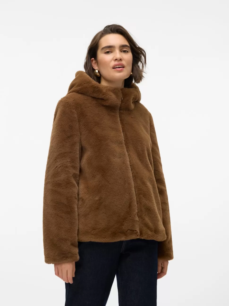 Jackor^VERO MODA VMSONJAHOODIE Jacka Pinecone
