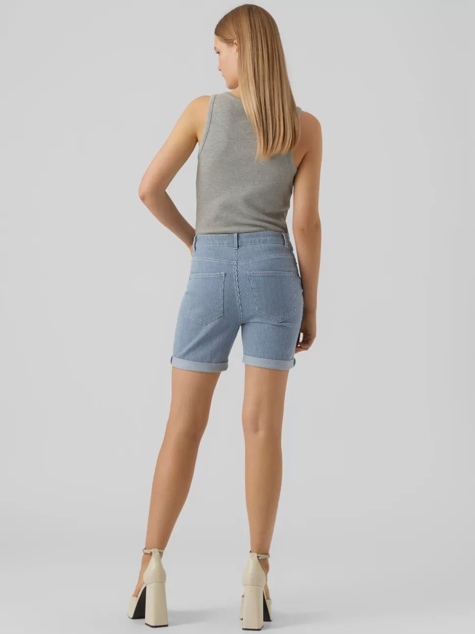 Shorts^VERO MODA VMSOPHIA Shorts Light Blue Denim