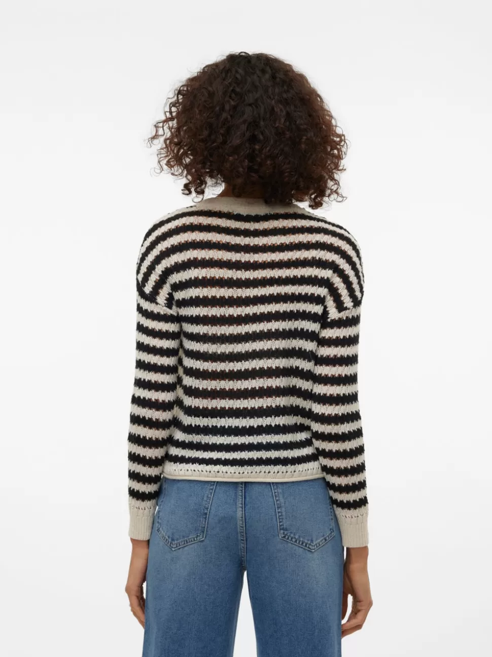 Stickat^VERO MODA VMSPRING Pullover Birch