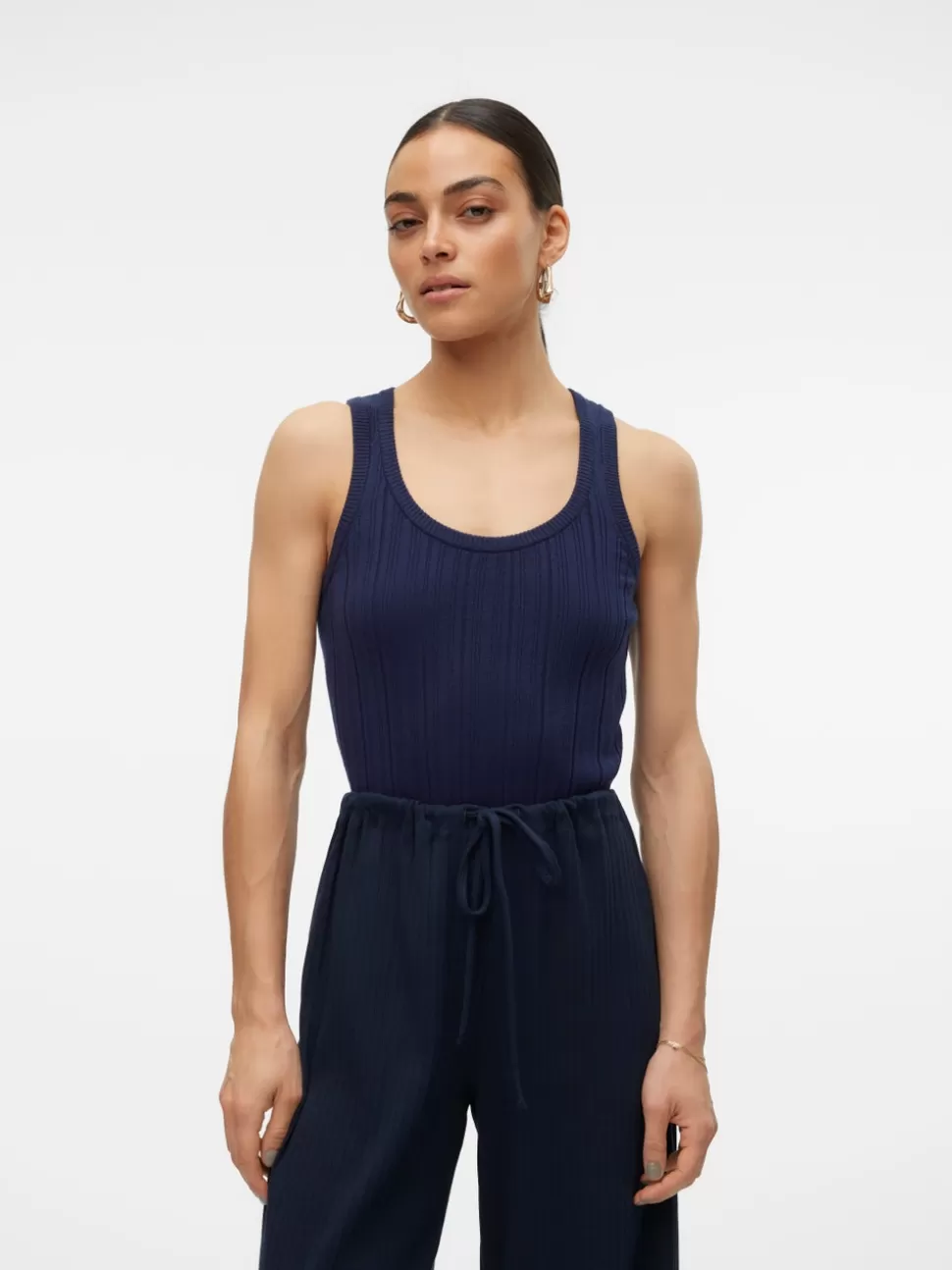 Stickat | Toppar^VERO MODA VMSTEPHANIE Pullover Navy Blazer