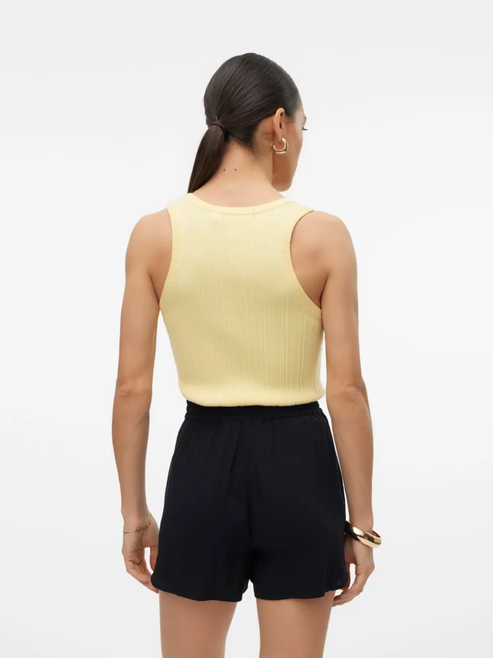 Stickat | Toppar^VERO MODA VMSTEPHANIE Pullover Mellow Yellow