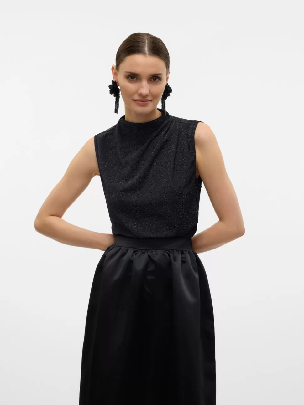 Festkläder | Toppar^VERO MODA VMSTINE Topp Black