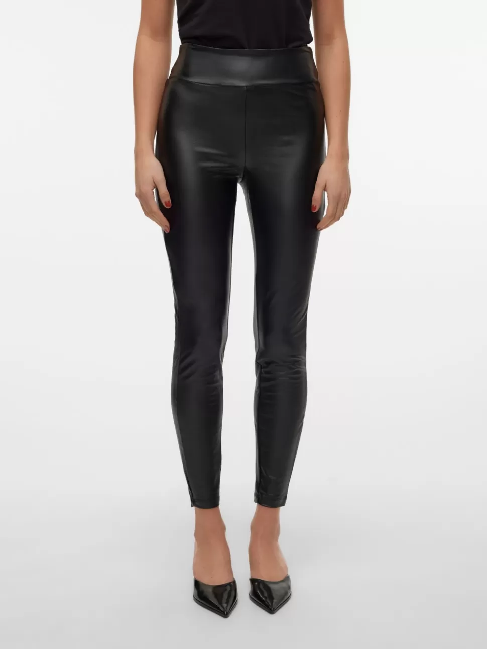 Festkläder | Byxor^VERO MODA VMSUELLA Hög Midja Leggings Black