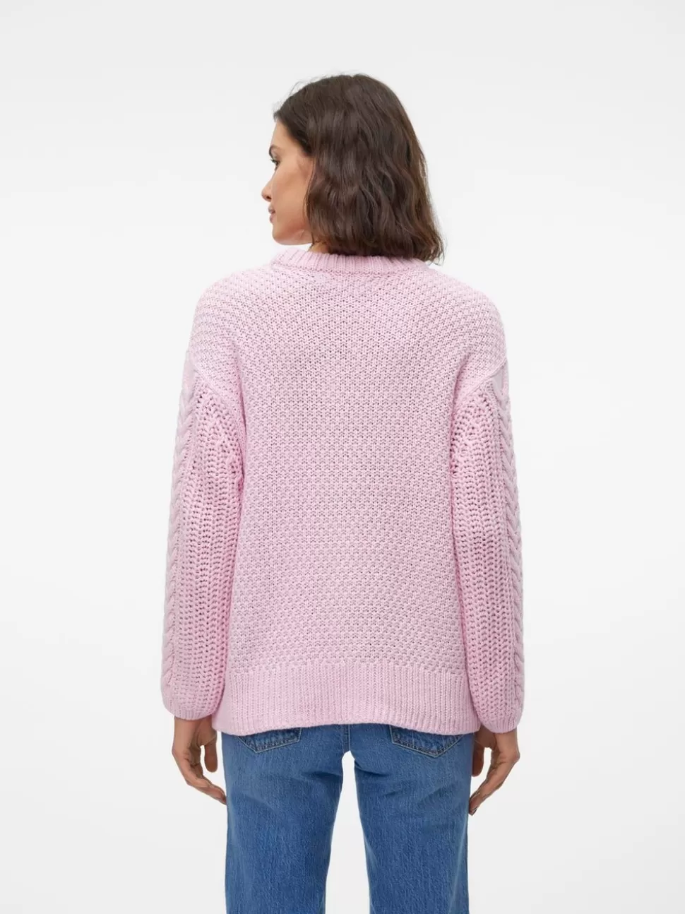 Stickat^VERO MODA VMSVEACABLE Pullover Sweet Dreams