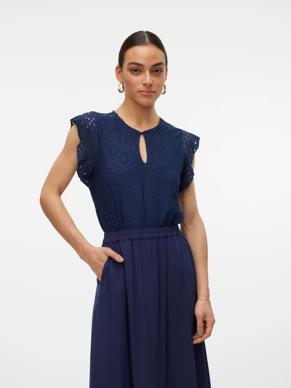 Toppar | Basics^VERO MODA VMTASSA Topp Navy Blazer