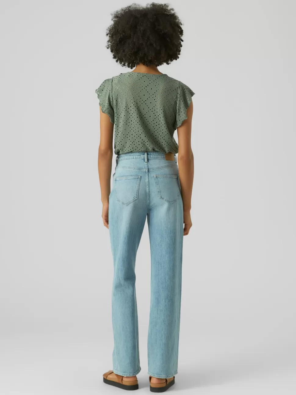 Basics | Toppar^VERO MODA VMTASSA T-shirt Laurel Wreath
